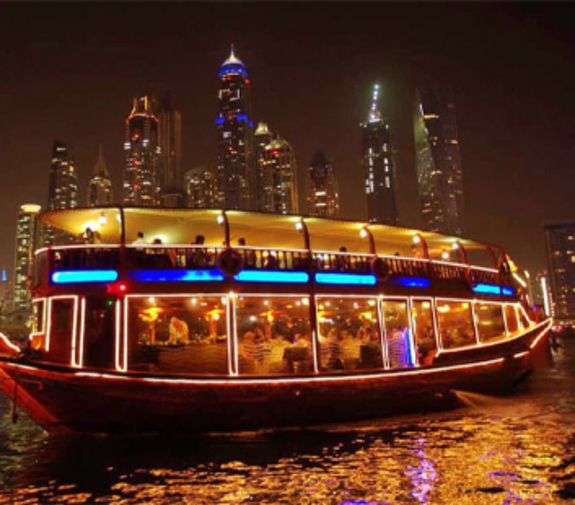 Dhow Cruise Dinner Dubai Marina